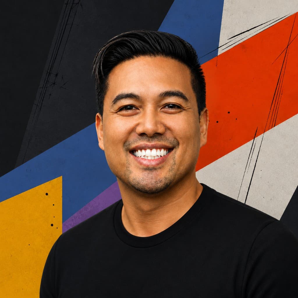 Stylized portrait of Kent Salcedo in a futuristic mecha cockpit